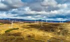 EDF Renewables Corriemoillie wind farm.