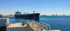 Tanker enters port