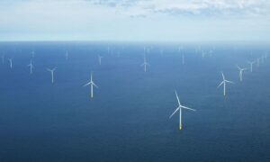 The Borssele 1 & 2 offshore wind farms. Netherlands.