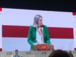 Tracy Lothian, ExxonMobil, low carbon solutions, Asia speaks at the IPA conference in Jakarta 2022.
