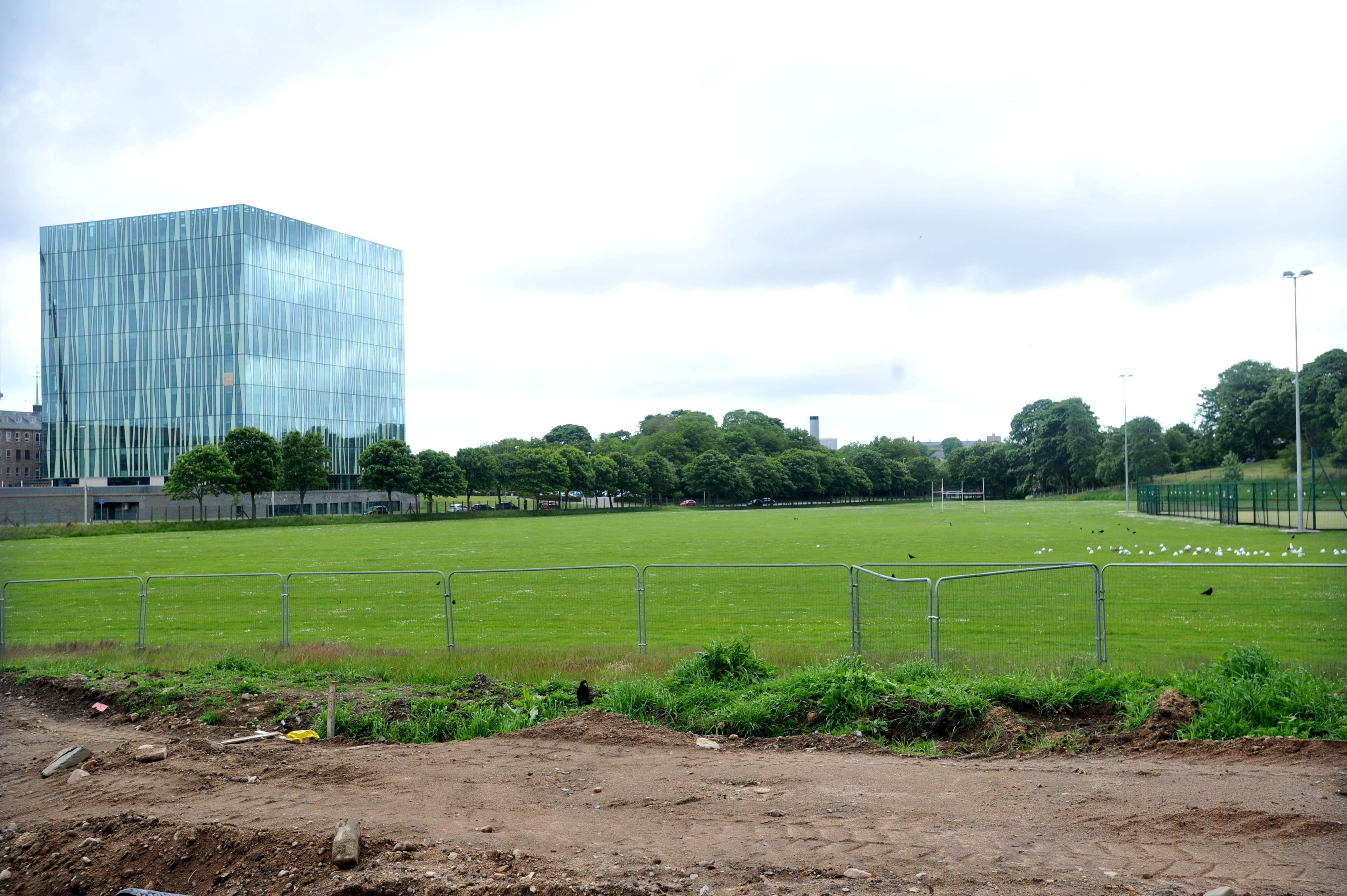 facilities issue: St Machar Academy playing fields in St Machar Drive, Aberdeen.