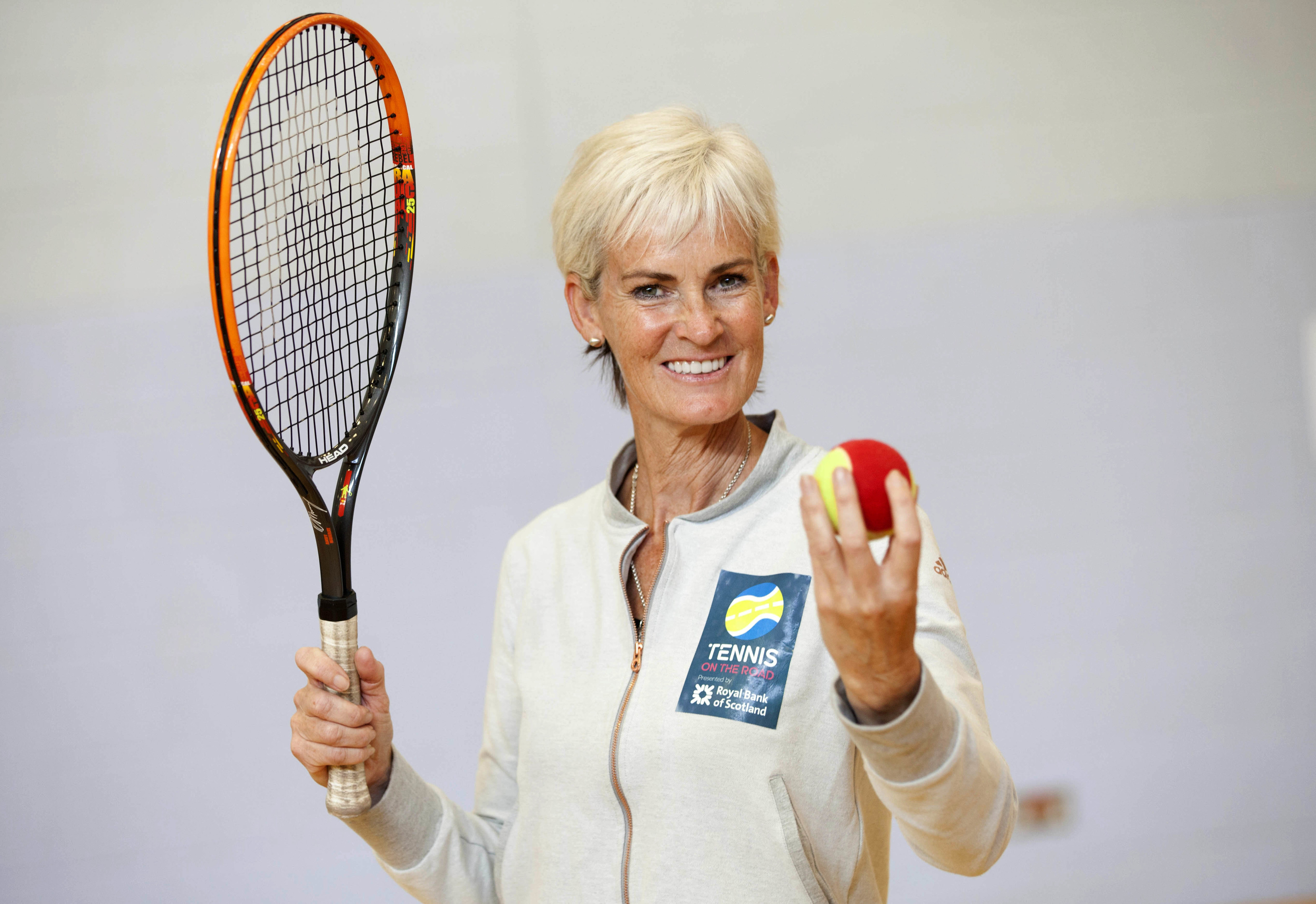 Judy Murray will be in Aberdeen for the Tennis on the Road tour.