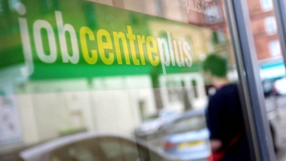 The number of people claiming unemployment benefits has increased