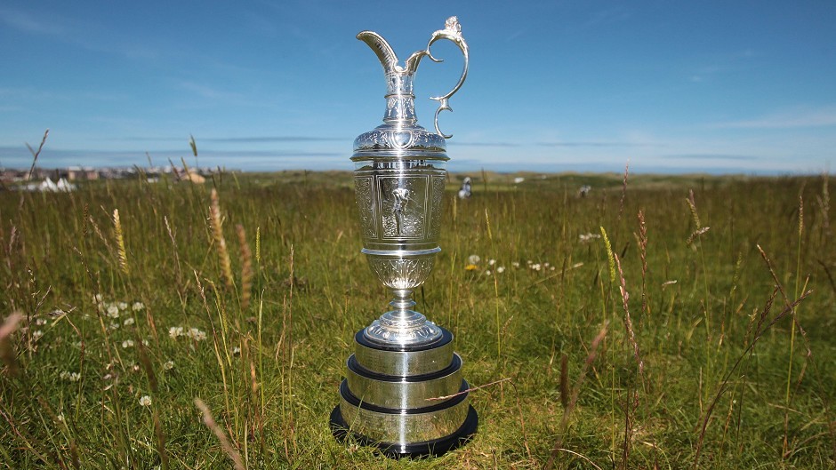 The Claret Jug, awarded to the Open champion.