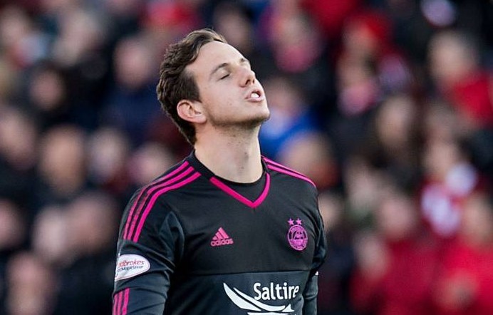 Dons keeper Danny Ward.