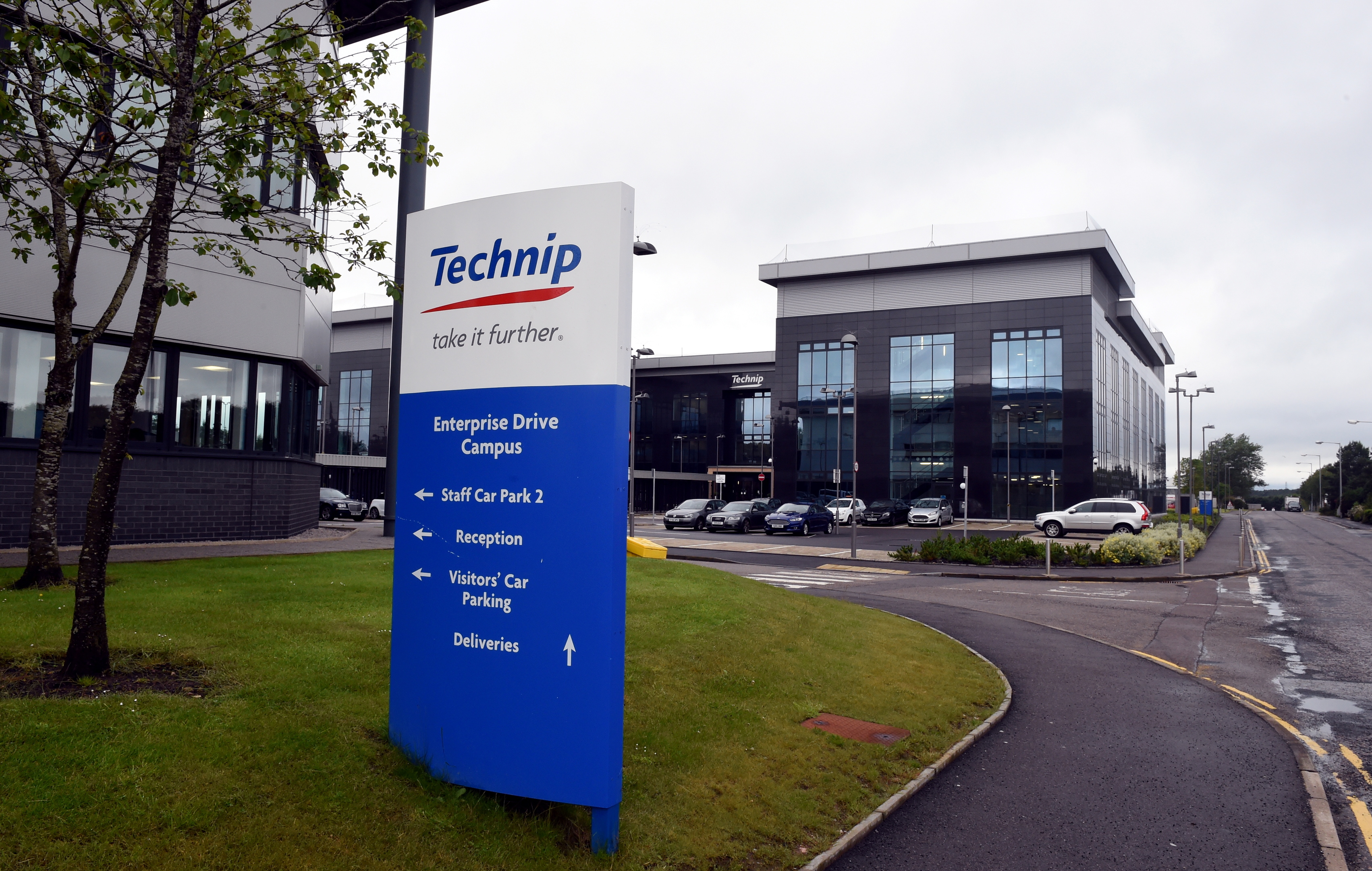 Technip’s offices at Enterprise Drive, Westhill.