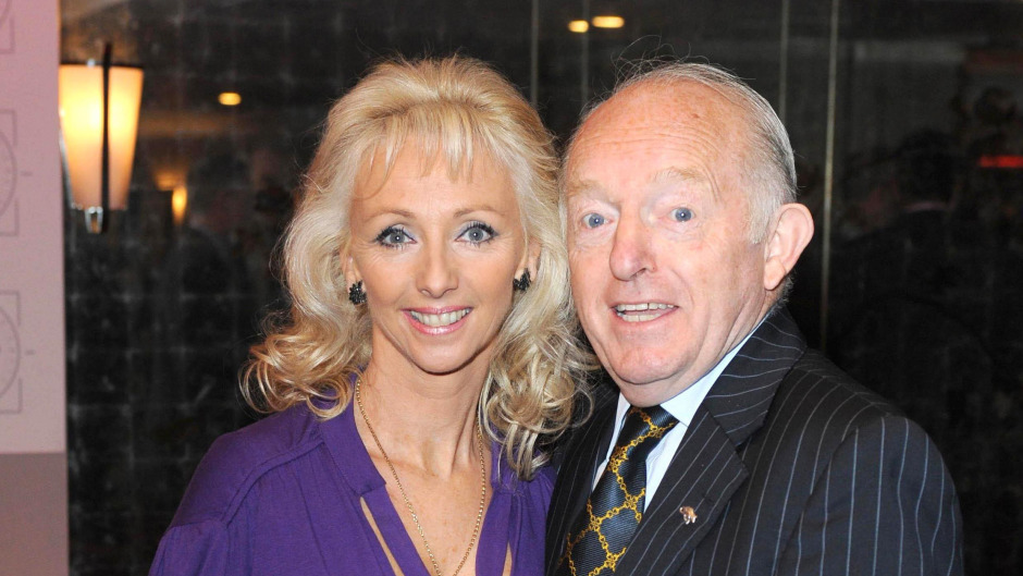 Magician and entertainer Paul Daniels with his wife Debbie McGee
