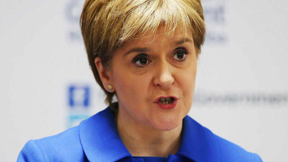 Nicola Sturgeon.