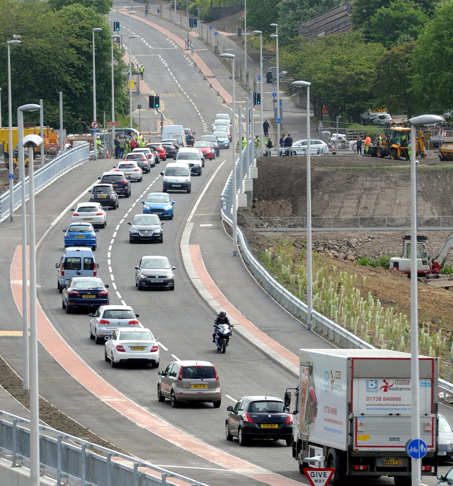 The incident happened on the Third Don Crossing.