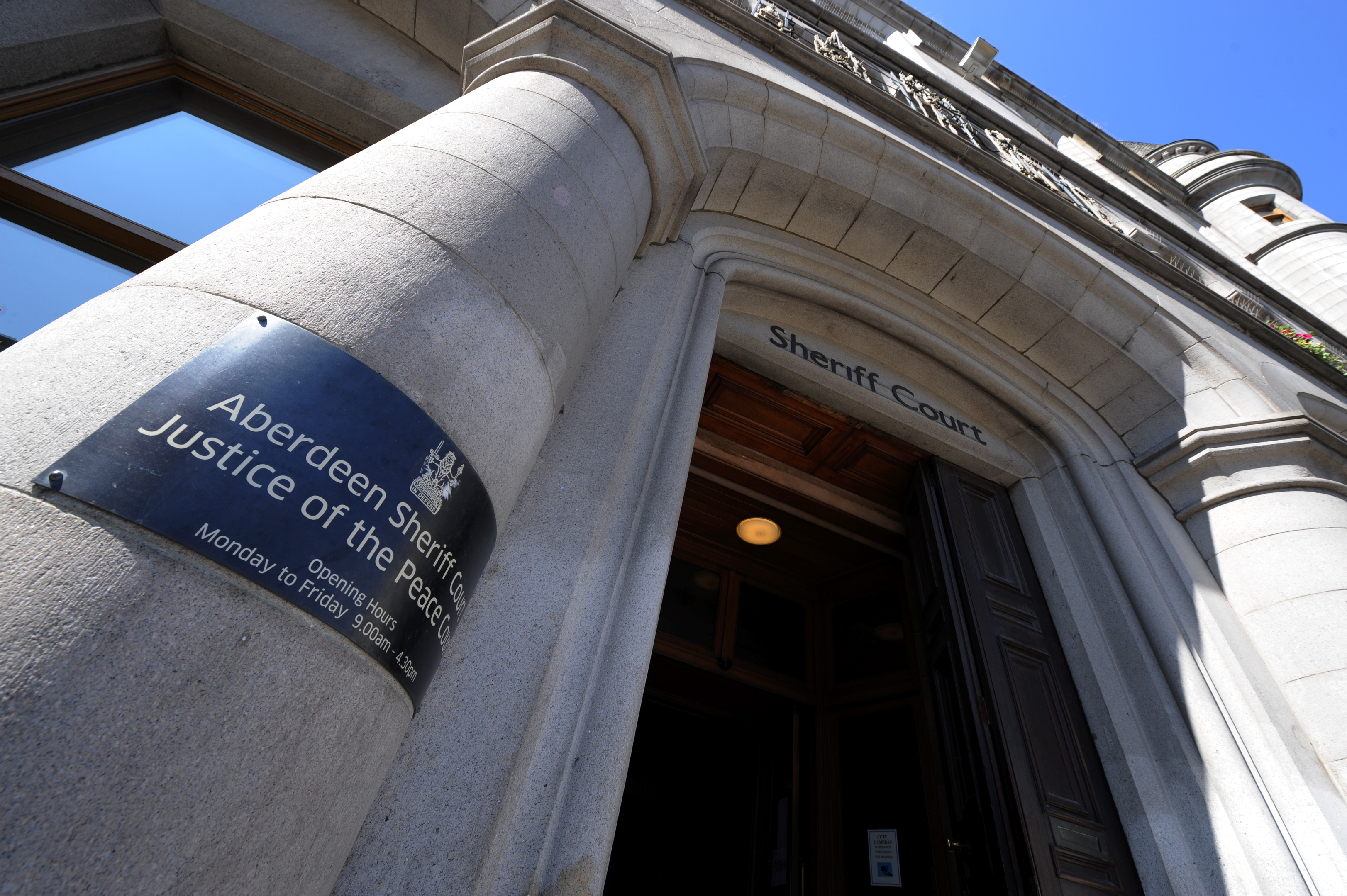 Aberdeen Sheriff Court.