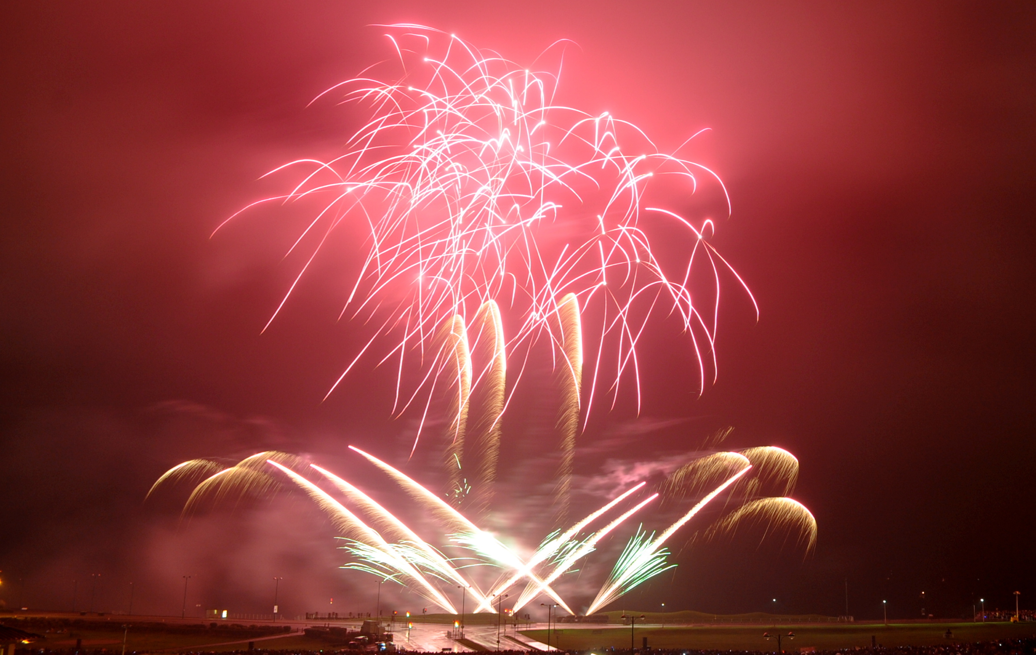 Aberdeen's fireworks display at the beach has been cancelled.