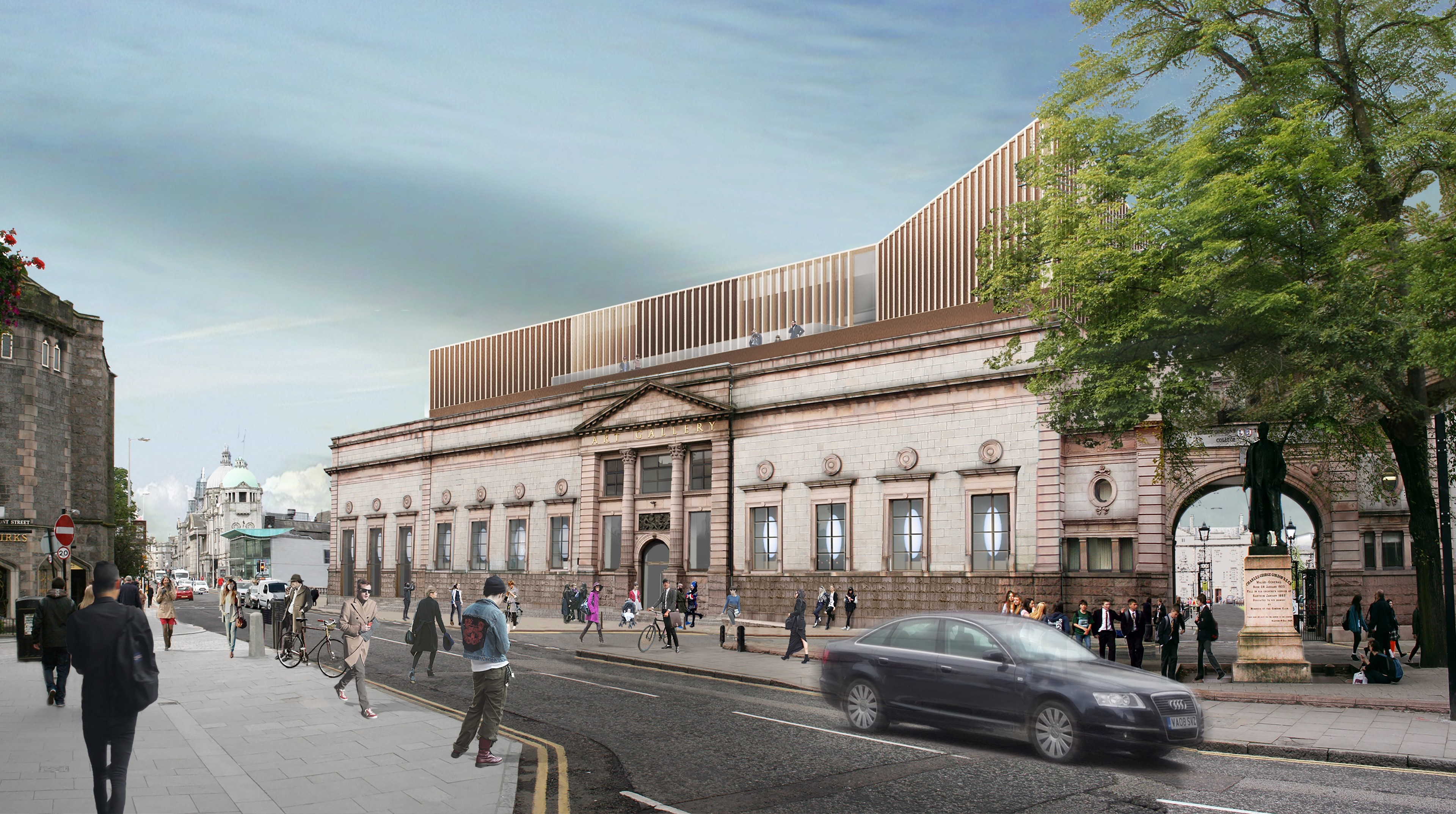 How the refurbished gallery could look when finished.