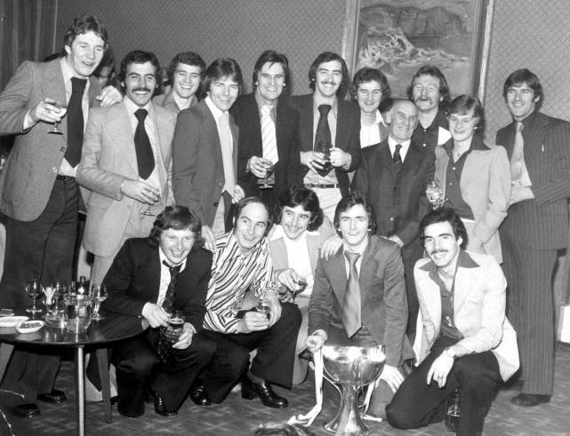 Aberdeen's 1976 League Cup-winning team.
