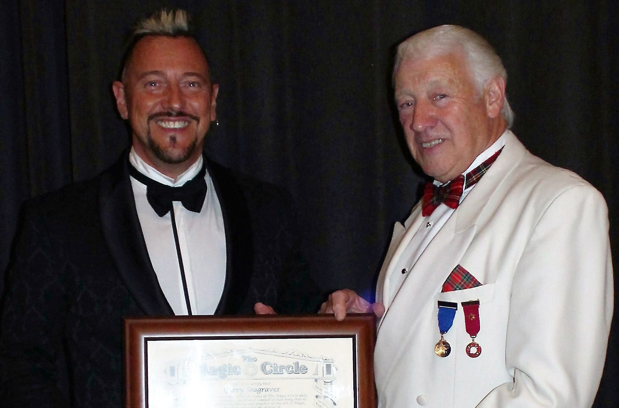 Magical award as society hits 90th birthday Evening Express