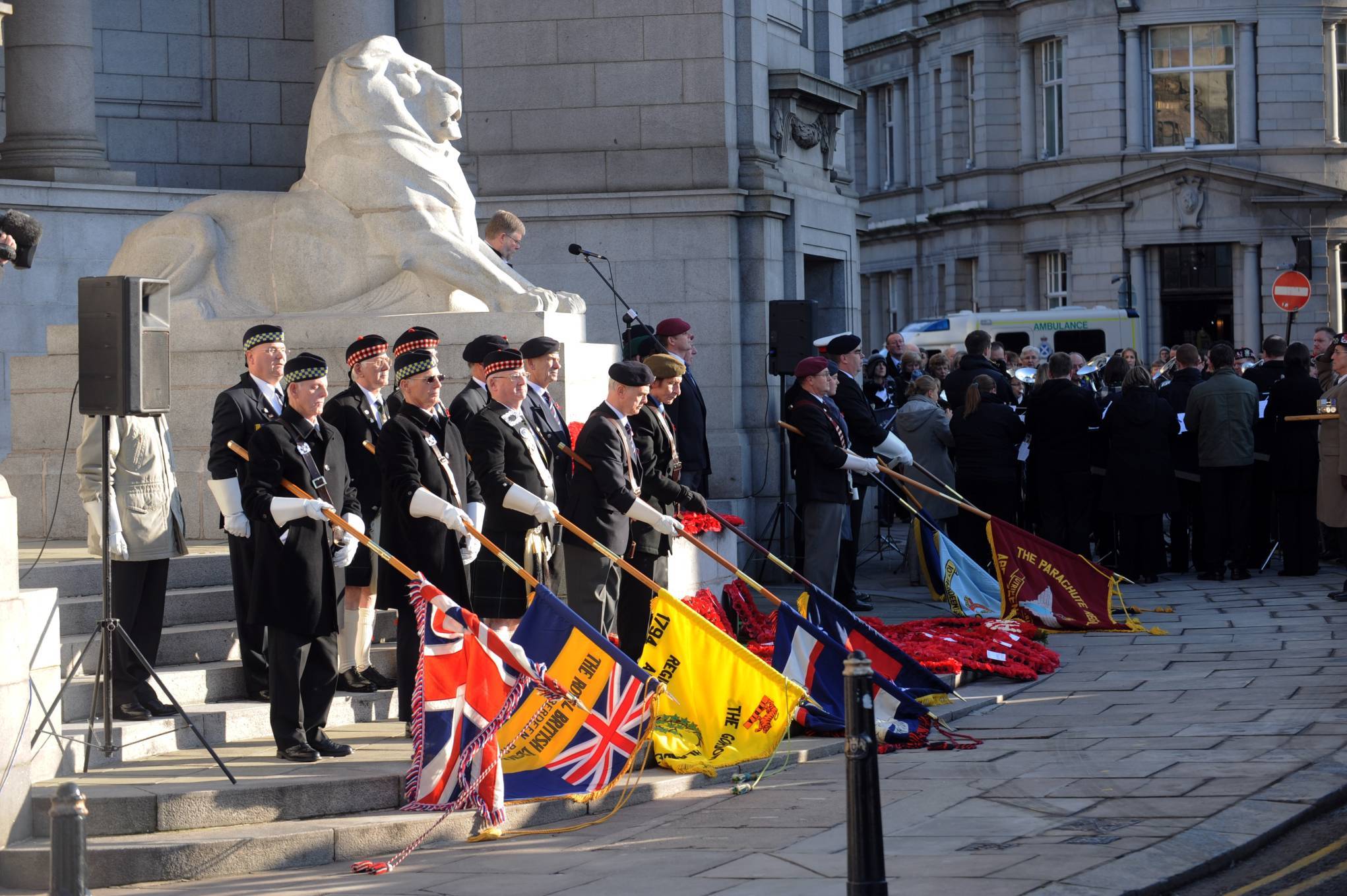 Aberdeen's remembrance day.