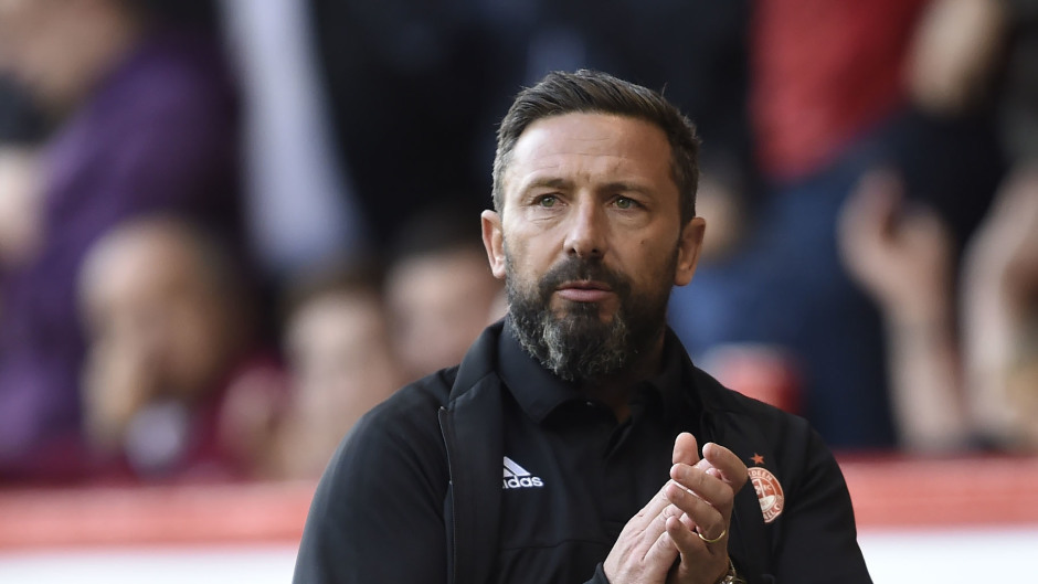 Dons boss Derek McInnes.