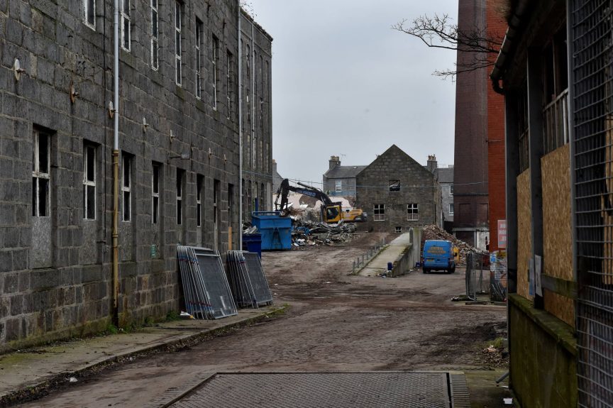 PICTURES New look inside the Broadford Works site Evening Express