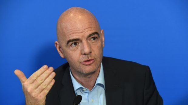 FIFA president Gianni Infantino