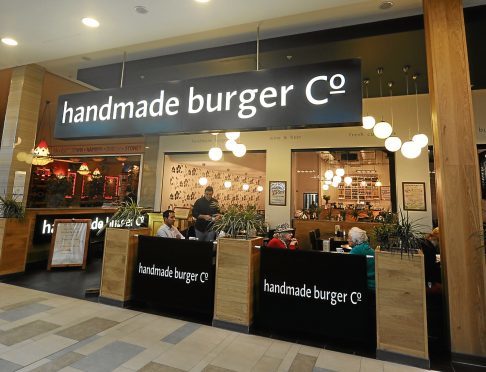 The Handmade Burger Company in Aberdeen's Union Square