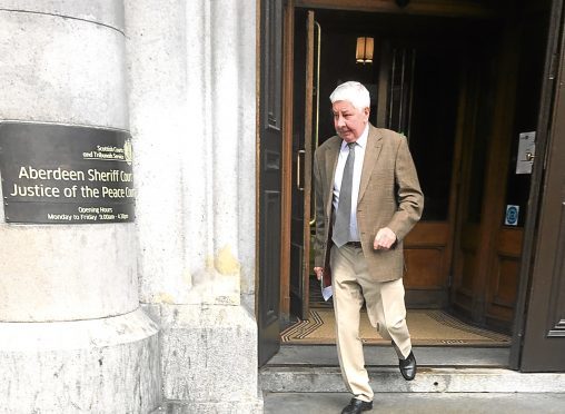 George Cheyne admitted the offence at Aberdeen Sheriff Court.