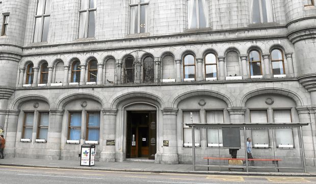 Aberdeen Sheriff Court.