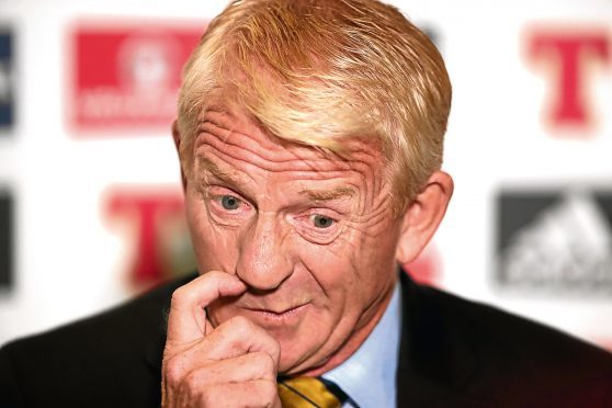 Axed Scotland manager Gordon Strachan.