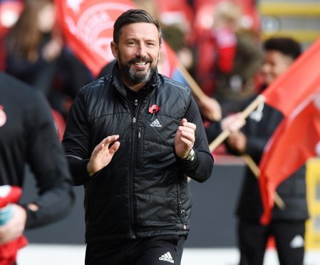 Aberdeen manager Derek McInnes