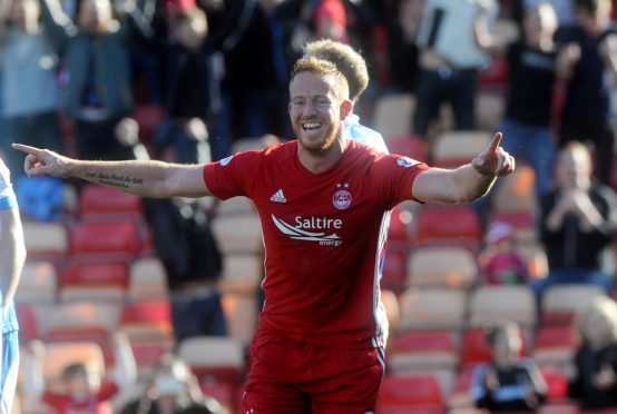 Aberdeen's Adam Rooney.