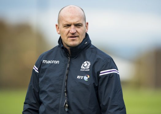 Head coach Gregor Townsend.
