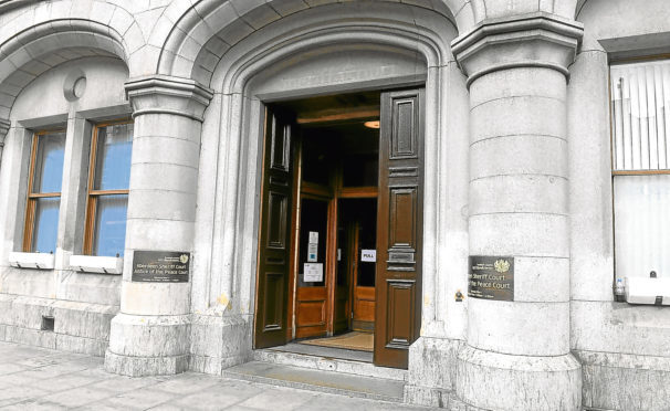Aberdeen Sheriff Court.