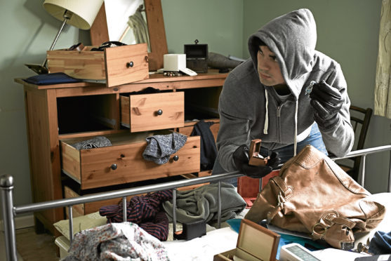 Criminals will simply try doors to sneak in and steal property.
