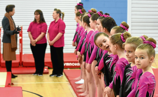 The Princess Royal, formally opened the MacDuff Community and Sports centre