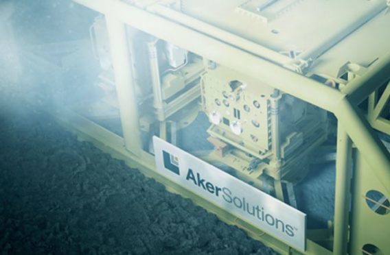 Aker subsea manifold. Photo by Aker Solutions.