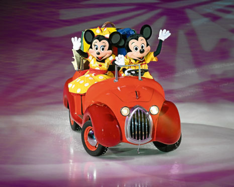 Fan favourites Micky and Minnie Mouse