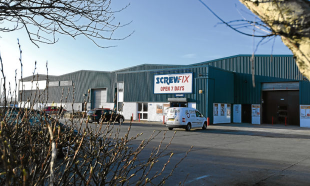 Screwfix on Girdleness Road, Torry