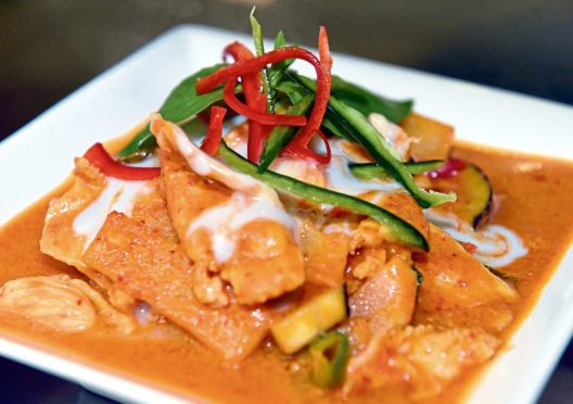 Thai red curry