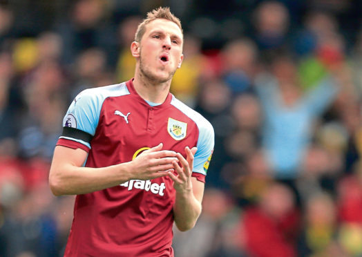 Burnley's Chris Wood cost the Clarets £15 million