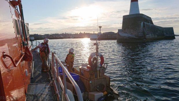 RNLI Fraserburgh Lifeboats attended two incidents yesterday