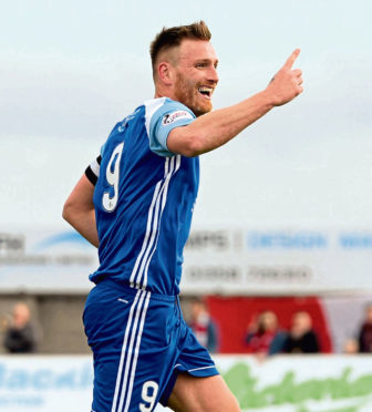 Peterhead's Rory McAllister