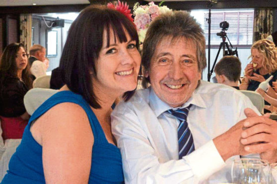 Alex Craigen pictured with his daughter Michelle
