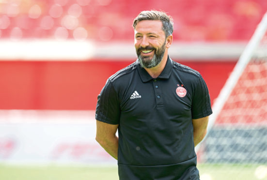 Aberdeen manager Derek McInnes.