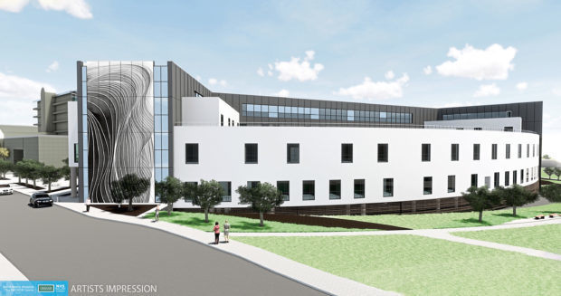 An artist impression of the Baird Family Hospital