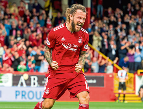 Aberdeen's Stevie May is wanted by former club St Johnstone
