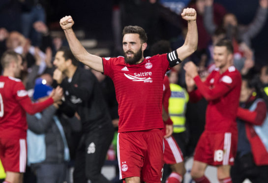 Aberdeen captain Graeme Shinnie.
