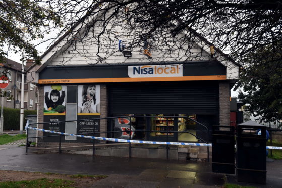 Joseph Bissett chased Luminita Serban into the Nisa Local at Heathryfold Circle