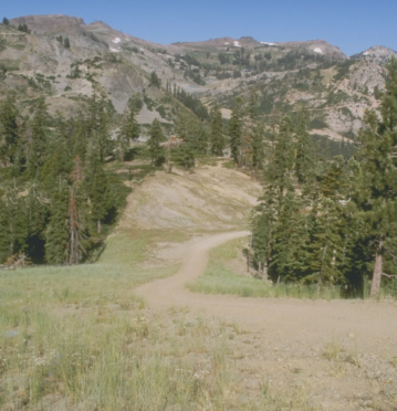 Squaw Valley in California where Alice Mezincescu will compete in the Western States 100 mile race.