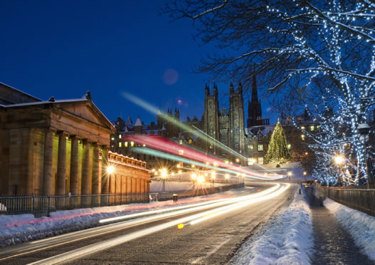 Edinburgh at Christmas