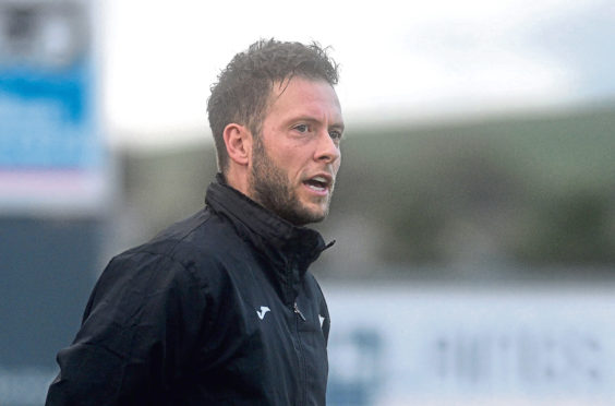 Formartine manager Paul Lawson.
Picture by DARRELL BENNS