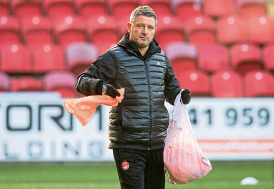 Aberdeen assistant manager Tony Docherty.