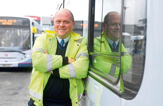 Aberdeen bus driver up for award after saving man's life ...